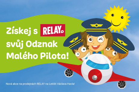 Hra pro malé i velké na prodejnách RELAY na Letišti Václava Havla