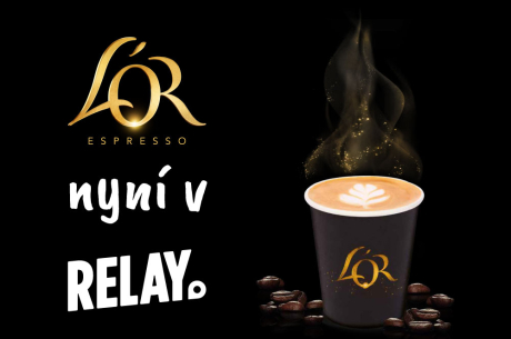 Káva L′OR nyní v RELAY!