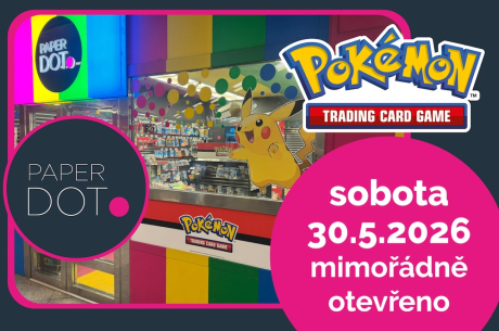 Pokémony v prodejně Paper DOT