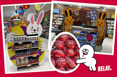 Velikonoce v RELAY na Letišti Václava Havla v Praze Velikonoce v RELAY na Letišti Václava Havla v Praze